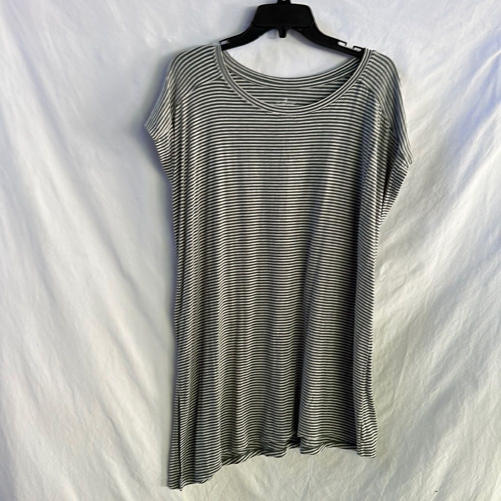 Cuddl Duds asymmetrical hem tunic